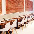 Arcadia Hotel – Hamilton Road<br />
<br />
Product Seen: Titus Wood-V1 + ABS & Cosson Table Base with customise Laminate Tabletop